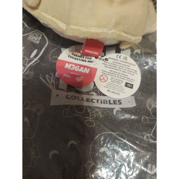 Youtooz M3gan (Megan) 9in Plush NWT AMC Limited Edition Christmas Kastro Plush - Picture 7 of 9